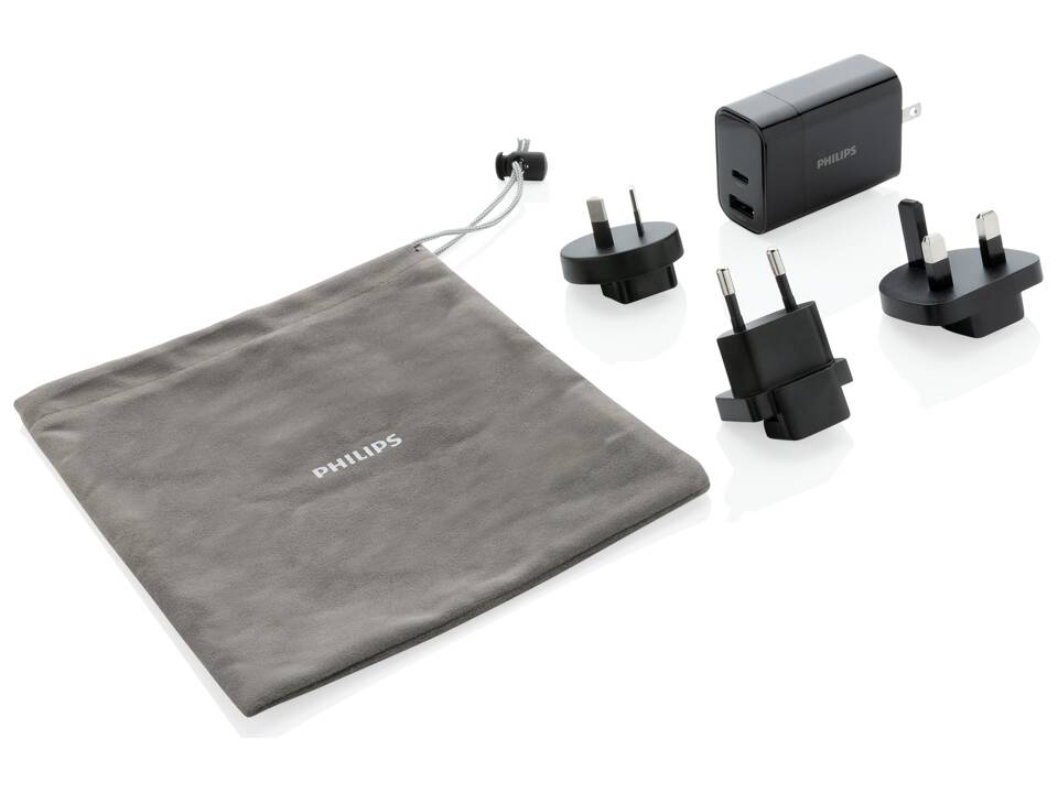 Philips ultra snelle reisadapter set - 30 W 2