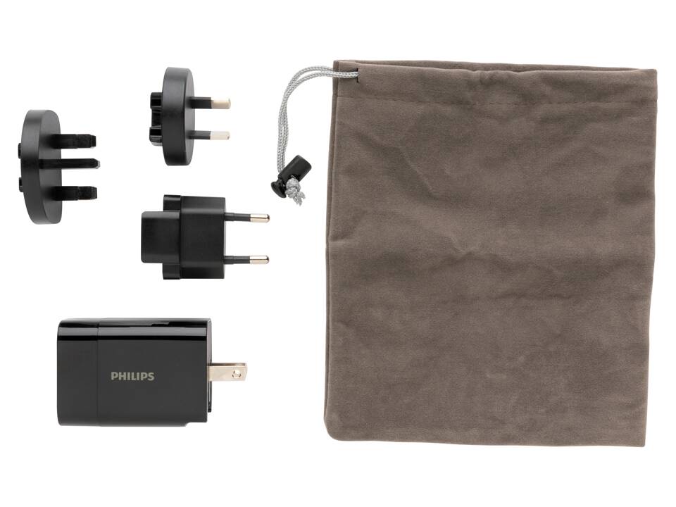 Philips ultra snelle reisadapter set - 30 W 4