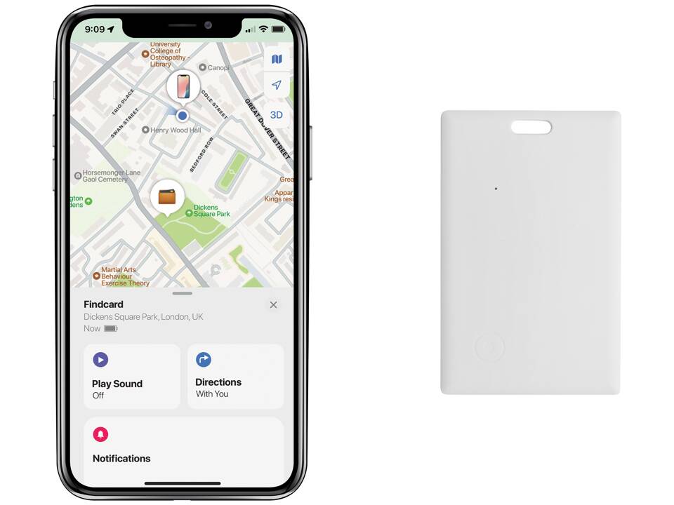 Findcard RCS rplastic wereldwijd vindbare kaart 5