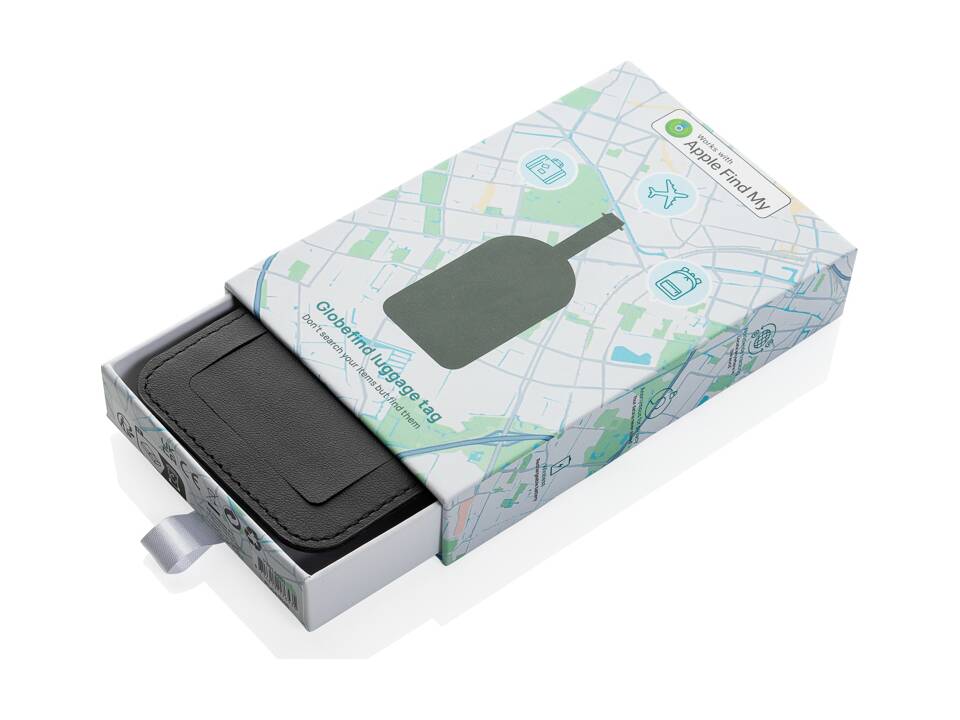 Globetrack RCS rpolyester bagagelabel met wereldwijd bereik 14