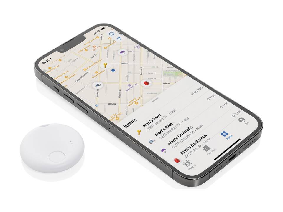 FindMate RCS gerecycled plastic item finder 4