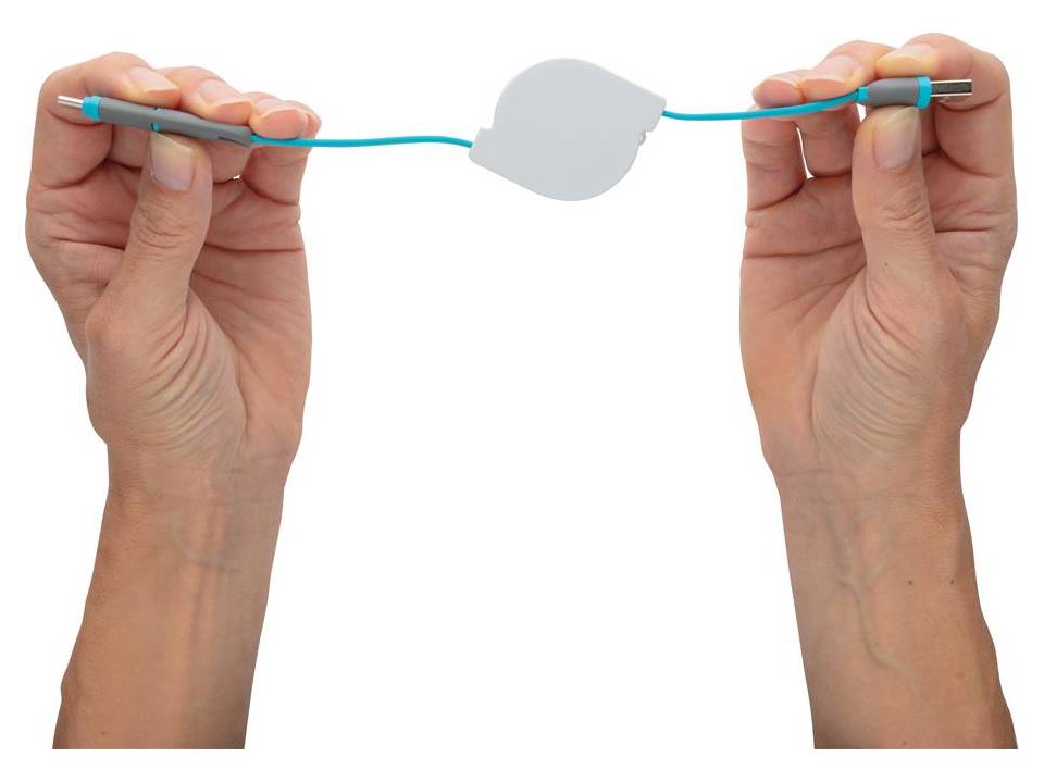 3-in-1 kabel met rolmechanisme 13