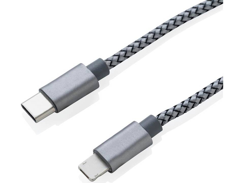 3-in-1 gevlochten nylon kabel 3