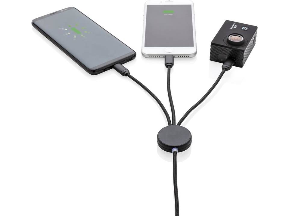 Light up logo 3-in-1 kabel 3