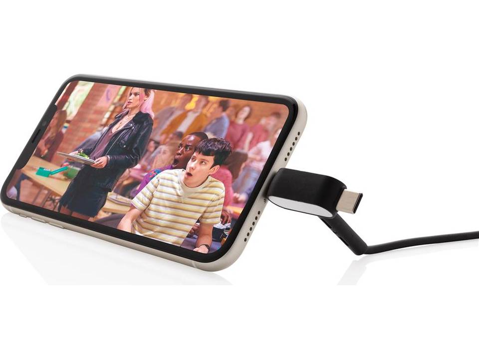 3-in-1 telefoon standaard oplader 4