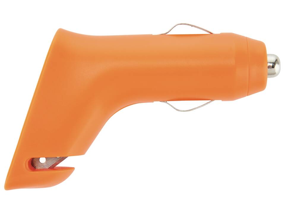 Veiligheids autolader met 2 USB poorten 6