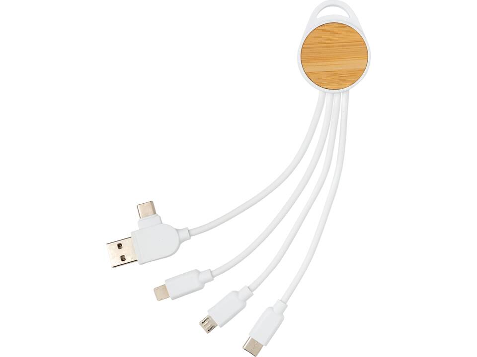 RCS gerecycled plastic Ontario 6-in-1 ronde kabel 3