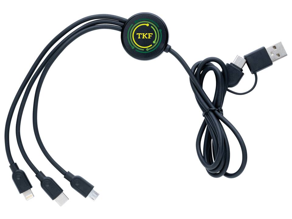 RCS recycled 6-in-1 oplaadkabel 4