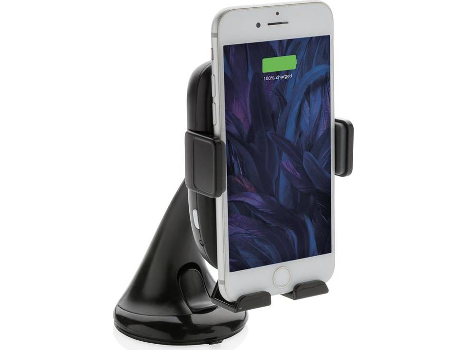 Auto infrarood telefoonhouder met 5W draadloze lader 2