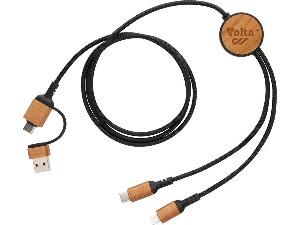 Ohio RCS gecertificeerde gerecyclede plastic 6-in-1 kabel 4