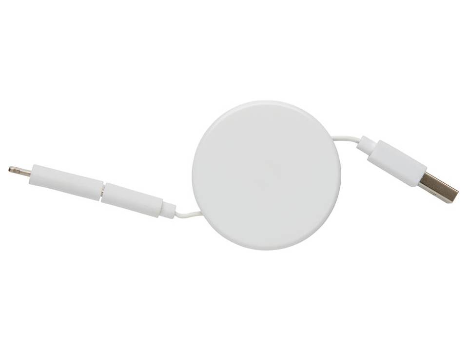 Ontario 3-in 1 kabel met rolmechanisme 2