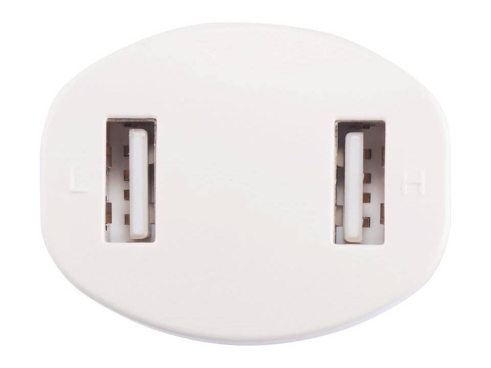 Duo auto USB oplader 2