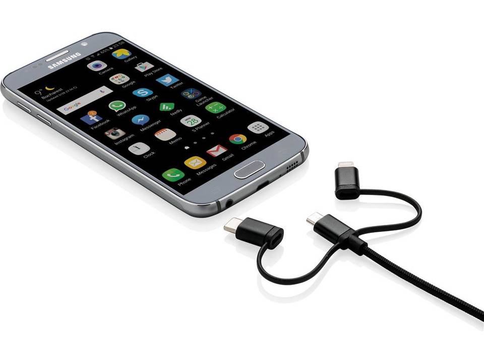 MFi 3-in-1 kabel 1