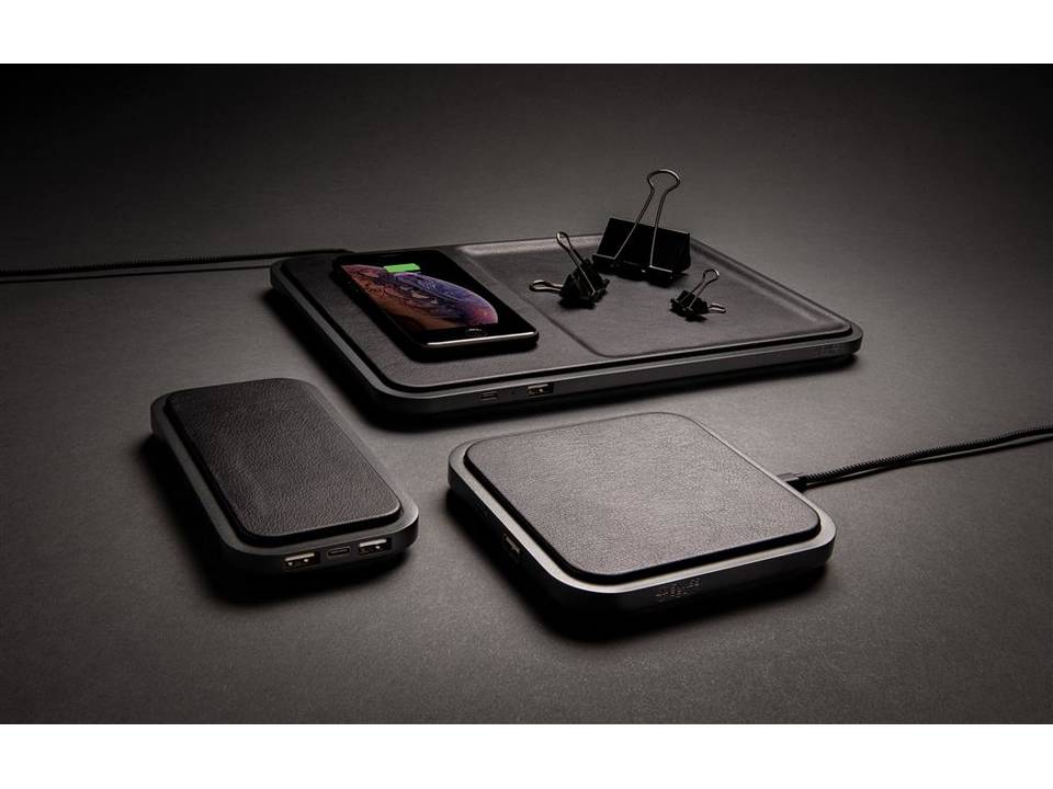 Luxe bureau organizer met draadloze oplader - 5 W 7