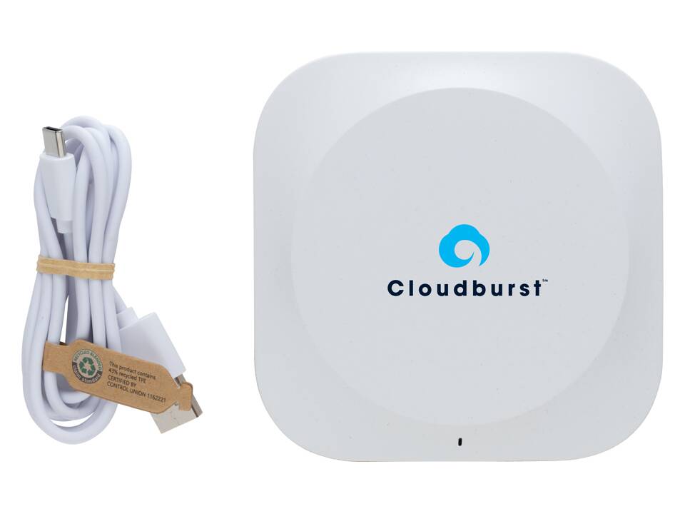 Oregon RCS gerecycled plastic en kurk 10W draadloze lader 6