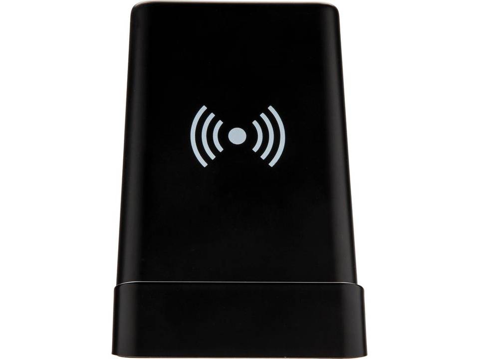 Light up logo pen houder met draadloze oplader - 5 W 1
