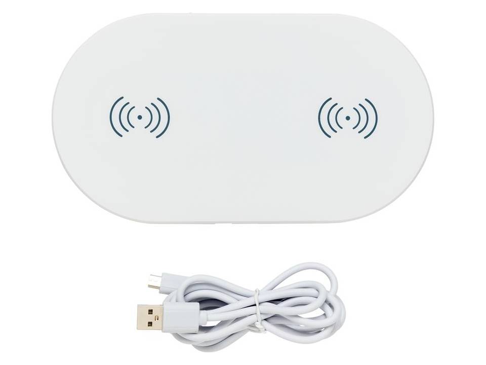 Dubbele 5W draadloze oplader 3