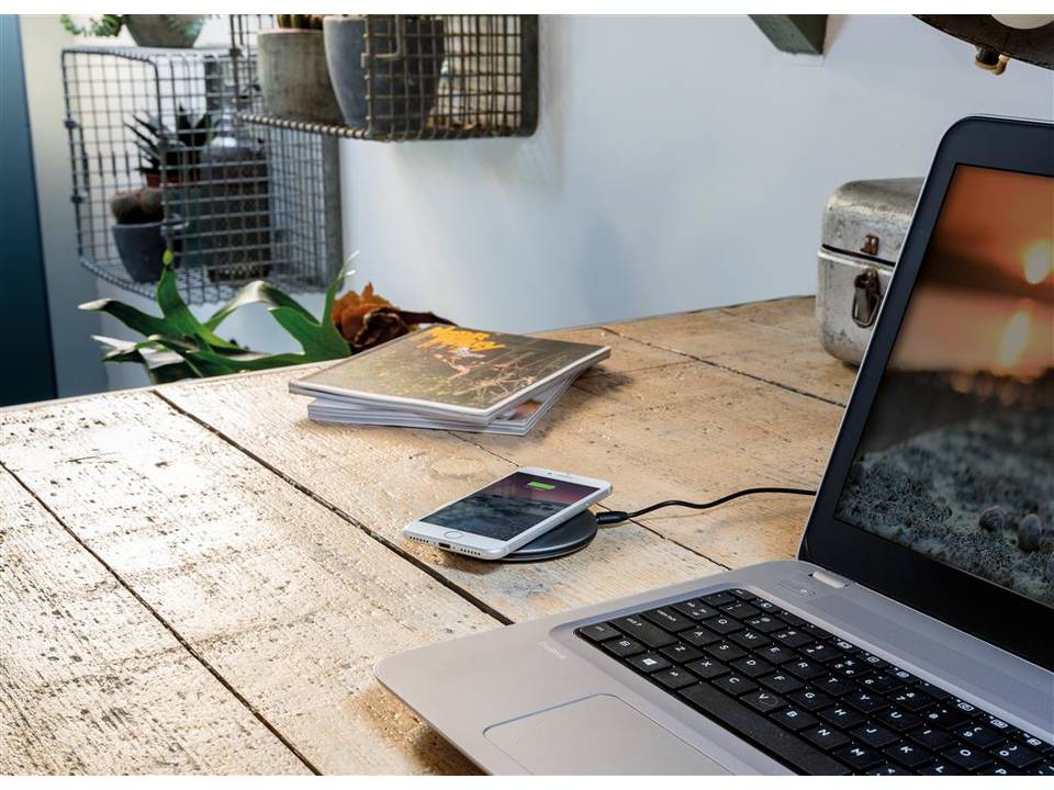 Draadloze lader Aluminium - 5W 12