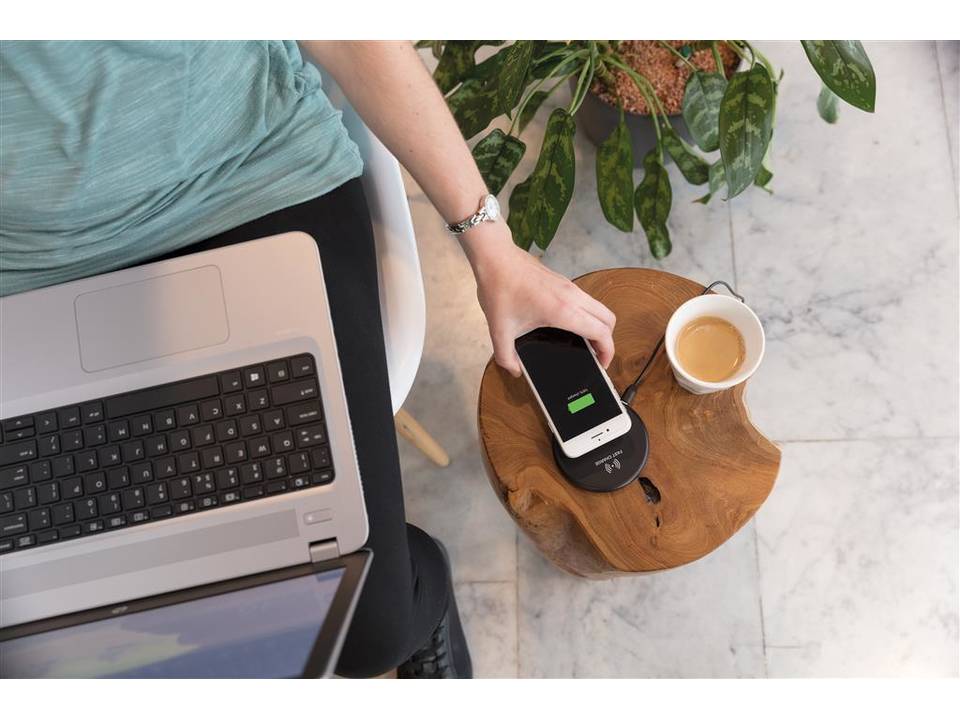 Draadloze snellader round - 10 W 15