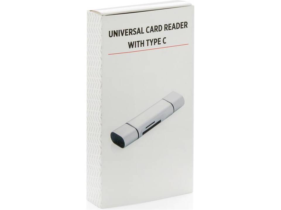 Universele card reader met type C 8
