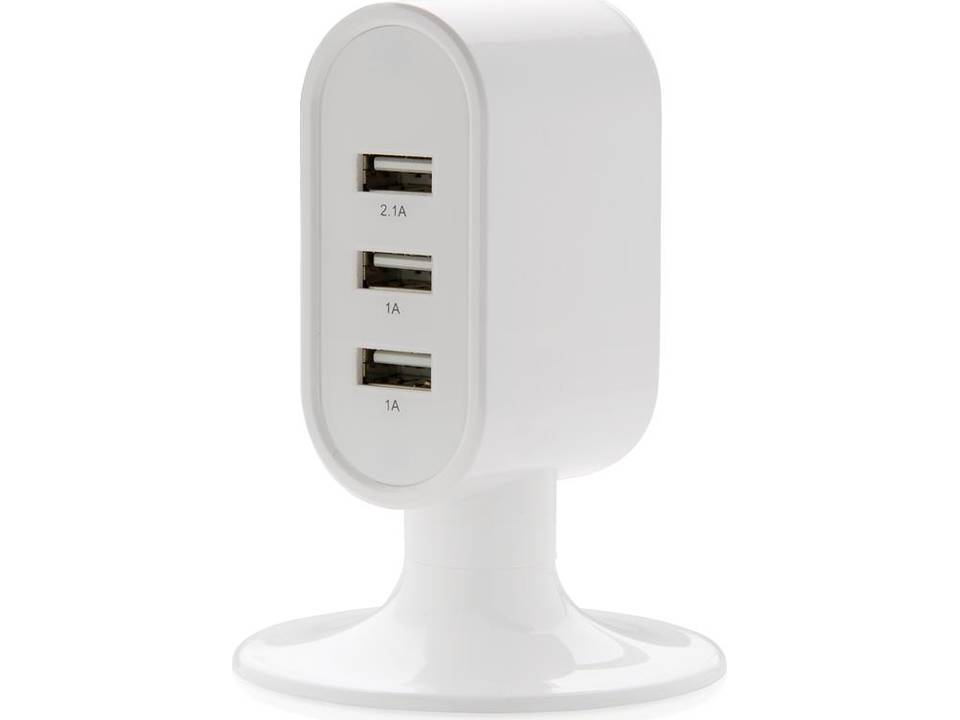 USB oplader met 3 poorten 8