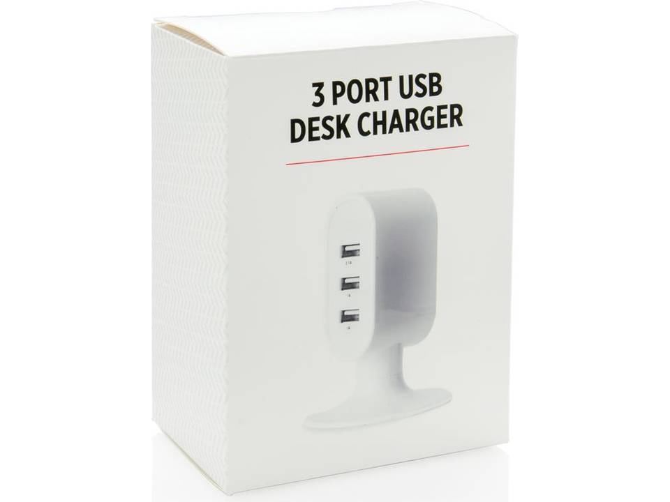 USB oplader met 3 poorten 5