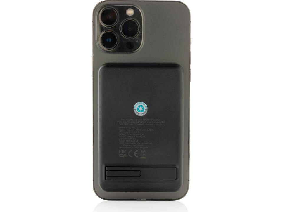 Powerbase RCS rplastic 3 in 1 oplader met powerbank 3