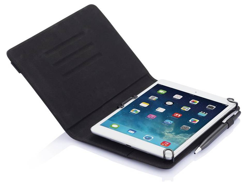 Universele lederen tablet houder 7 - 8 inch van Komo 8