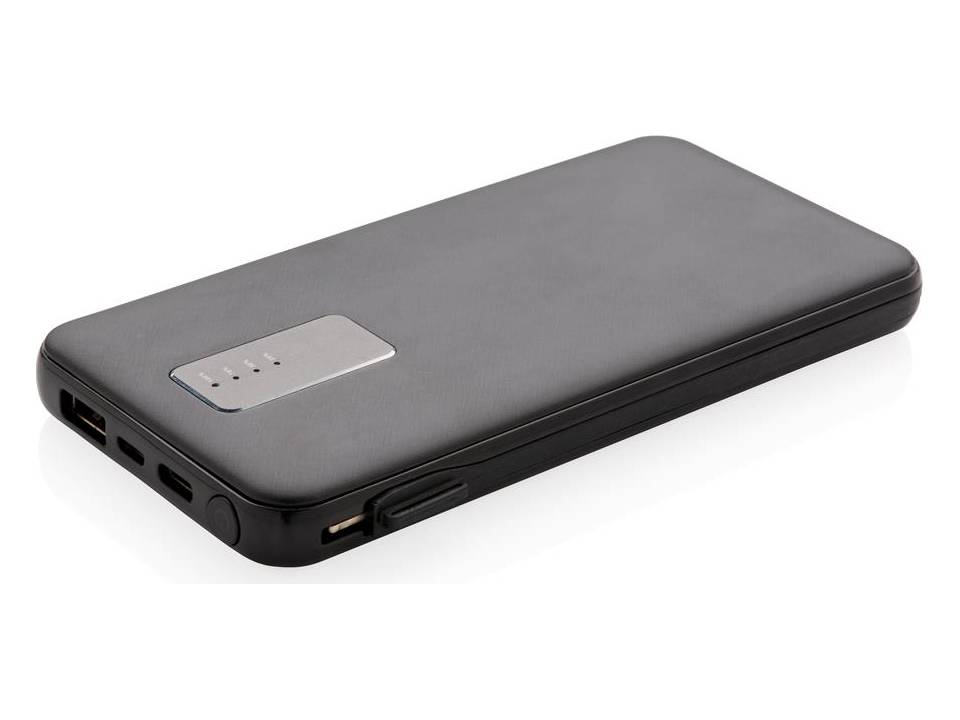Powerbank met geïntegreerde kabels - 10.000 mAh 3