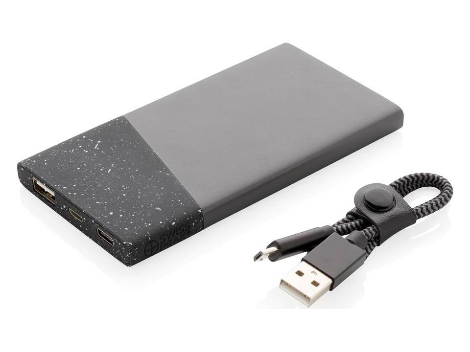 Swiss Peak zakformaat powerbank - 5.000 mAh 1