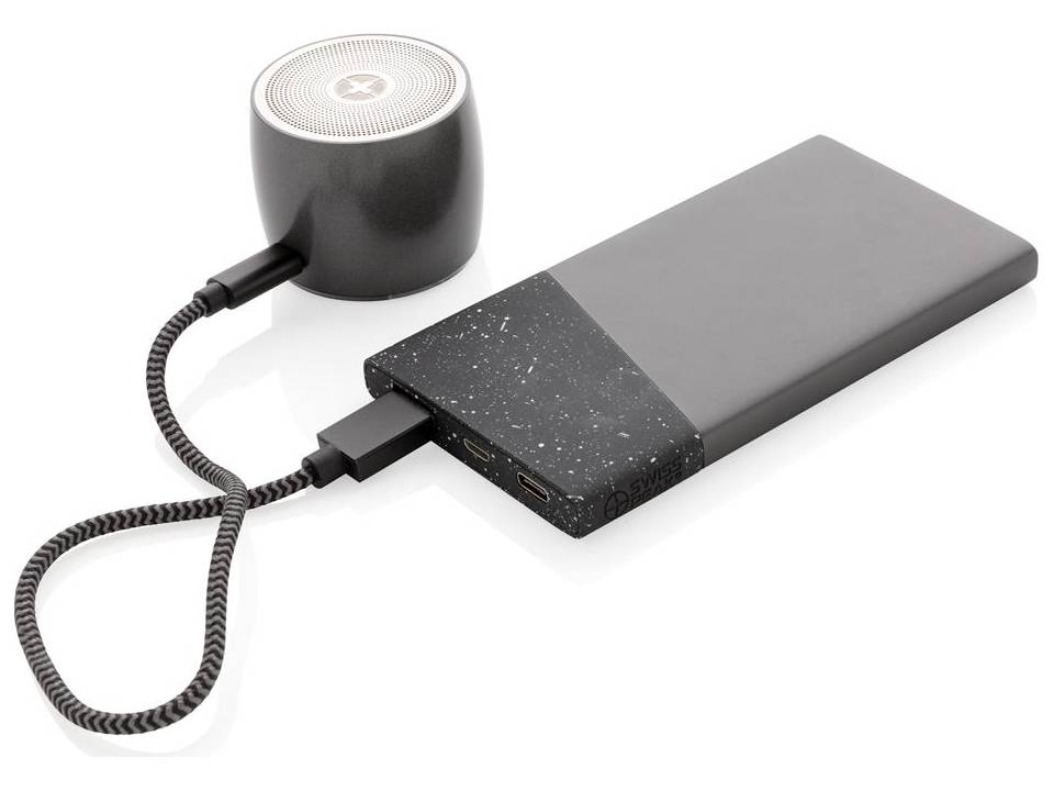 Swiss Peak zakformaat powerbank - 5.000 mAh 5