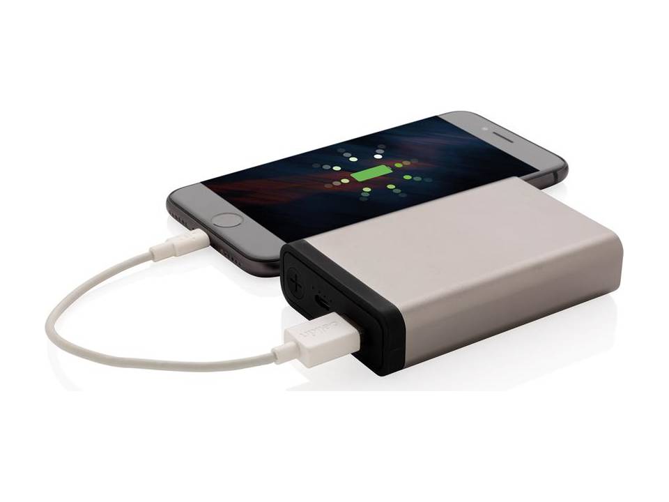 Aluminium zakformaat powerbank - 10.000 mAh 9