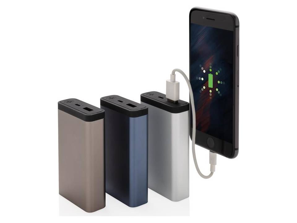 Aluminium zakformaat powerbank - 10.000 mAh 6