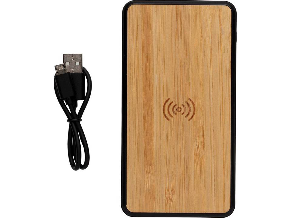 Fashion powerbank met draadloze oplader - 8.000 mAh 4