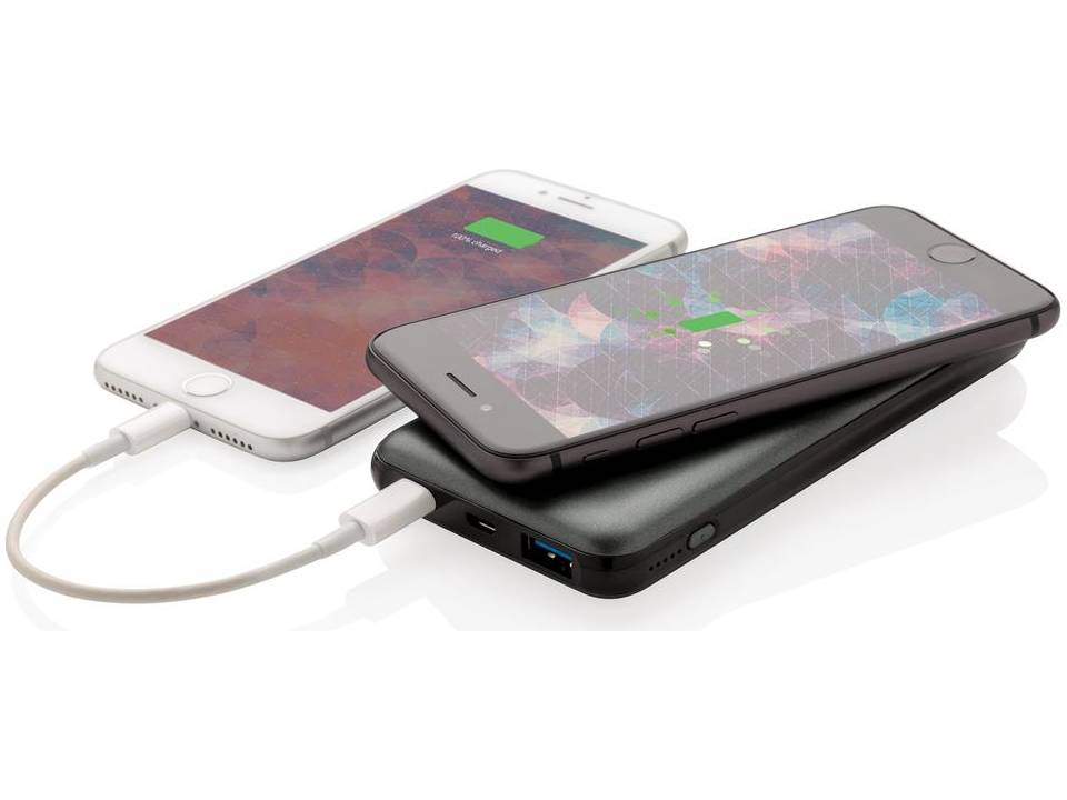 10.000 mAh powerbank met 10W draadloos snelladen met PD 2