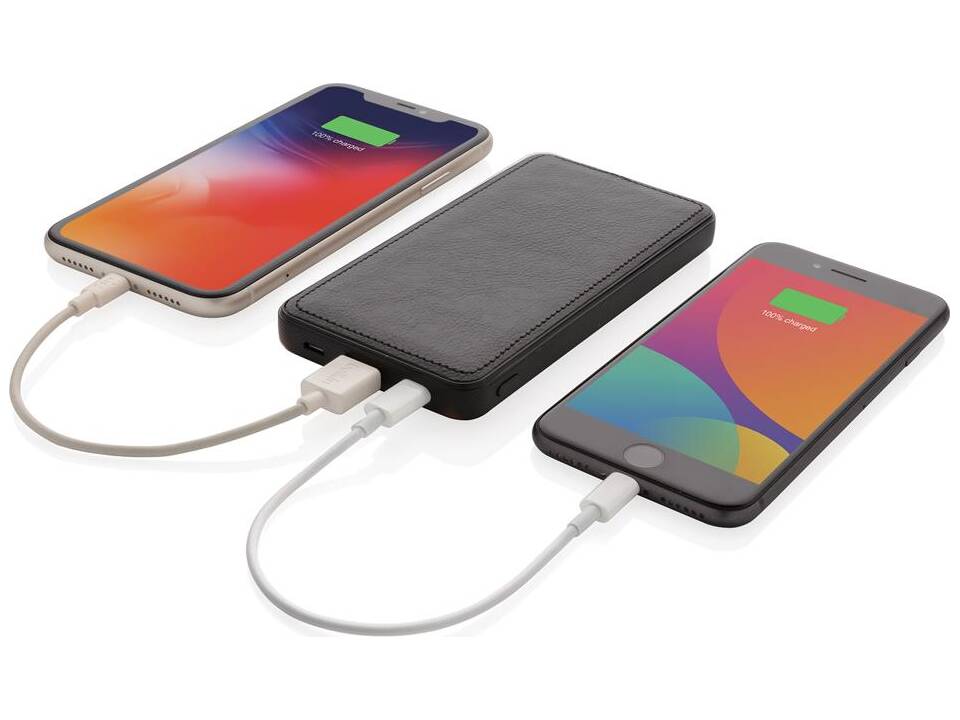 Tusca PU powerbank - 10.000 mAh 5