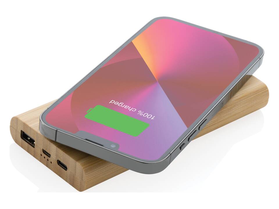 Duurzame FSC 5W wireless powerbank - 8.000 mAh 2