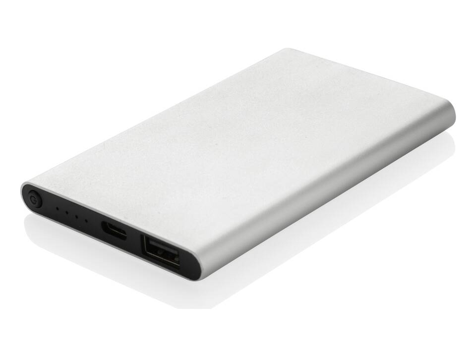 RCS gerecycled plastic/alu 4000 mah powerbank met type C 21