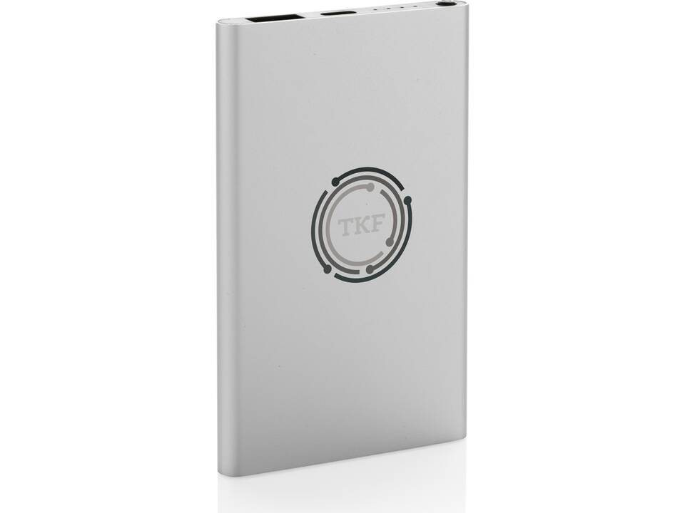 RCS gerecycled plastic/alu 4000 mah powerbank met type C 27