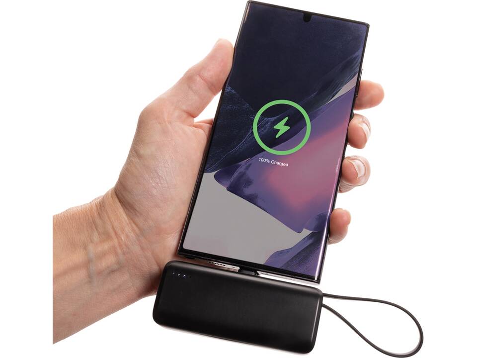 Powerlink RCS Rplastic 3000 mAh powerbank USB C connector 8