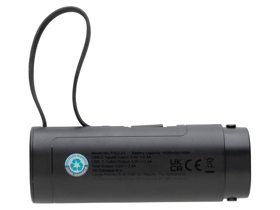 CycleCell 5000mAh powerbank met verwijderbare batterij 7