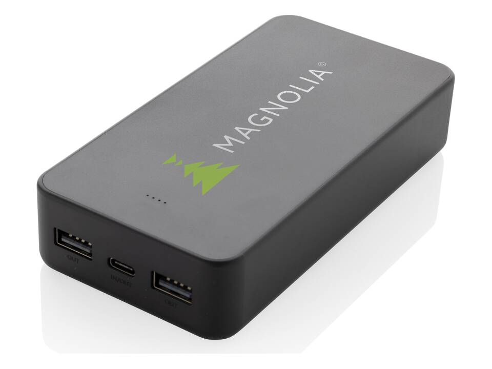 Boostcore RCS recycled plastic powerbank 20.000mAh met USB C 6