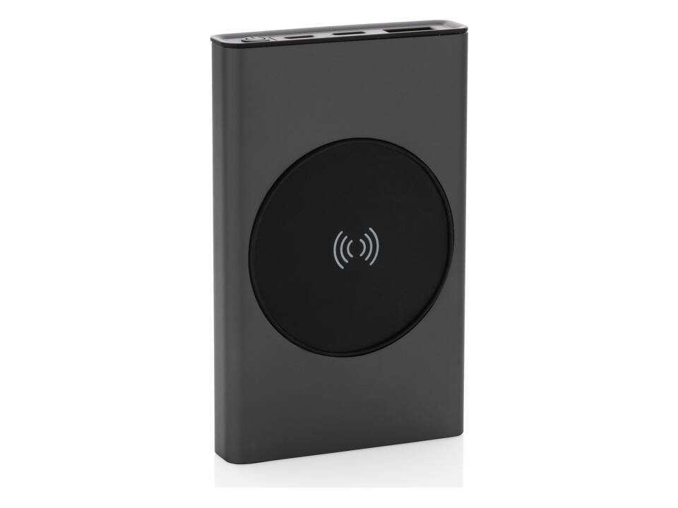 Terra RCS recycled aluminium 5000 mAh powerbank 5W draadloos 4