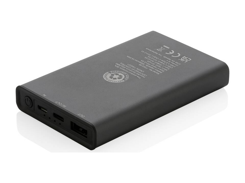 Terra RCS gerecyclede aluminium powerbank - 5.000 mAh 1