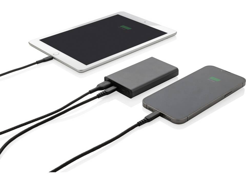 Terra RCS gerecyclede aluminium powerbank - 5.000 mAh 2