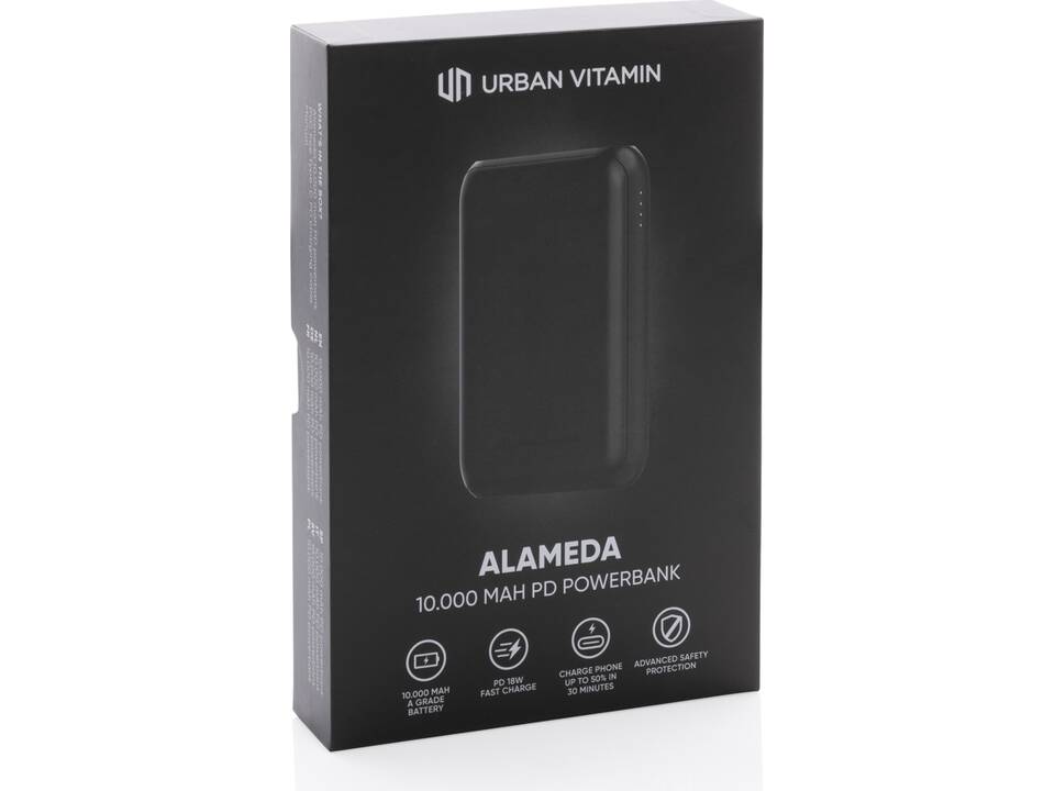 Urban Vitamin Alameda 18W PD powerbank - 10.000 mAh 5