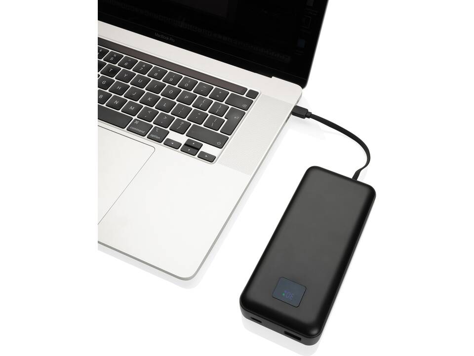 Gridley RCS gerecycled plastic 20000 65W laptop powerbank 3
