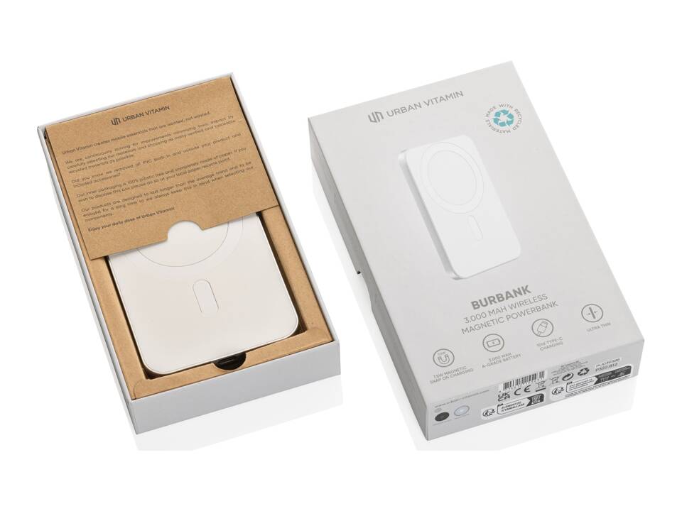Urban Vitamin Burbank RCS ECO 3000 mAh powerbank 34