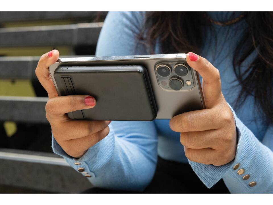 Zen RCS rplastic 5000 mah 5W magnetische bamboe powerbank 11