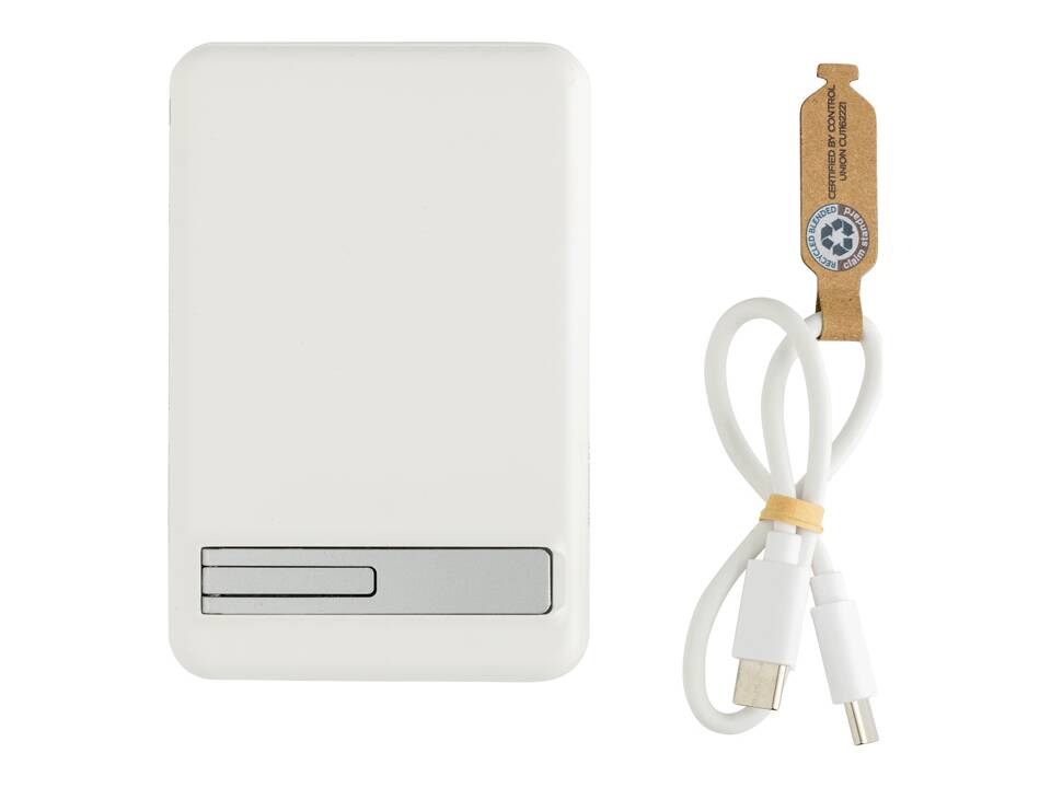 Zen RCS rplastic 5000 mah 5W magnetische bamboe powerbank 14